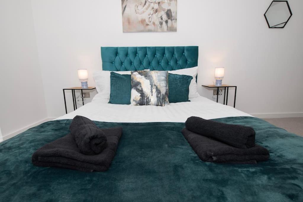 Deluxe 2 Bed York Flat With Gym Sleeps 6 Apartman Kültér fotó