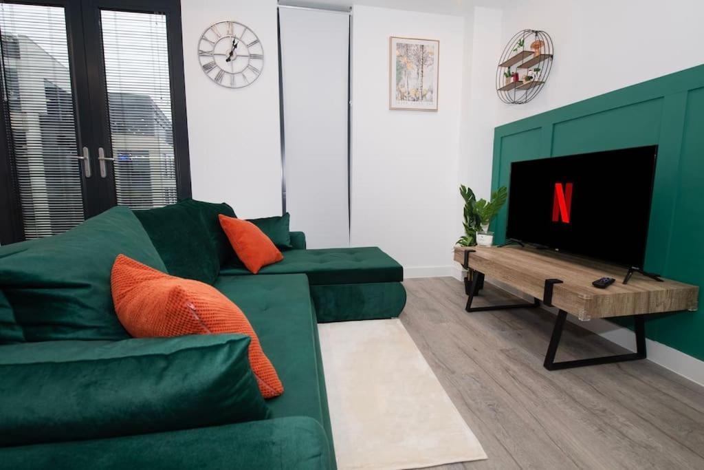 Deluxe 2 Bed York Flat With Gym Sleeps 6 Apartman Kültér fotó