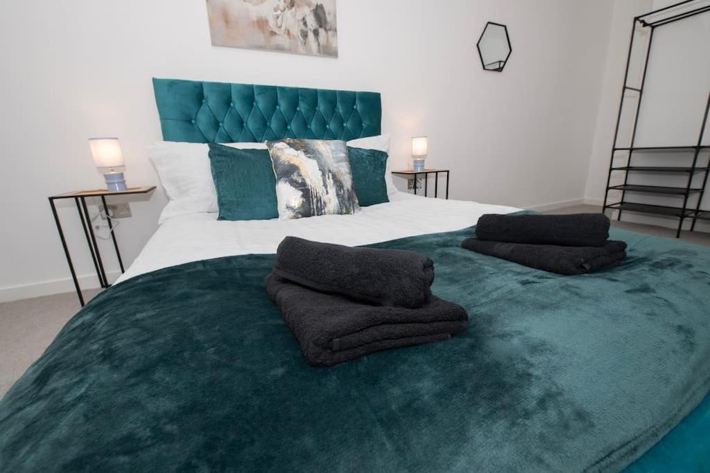Deluxe 2 Bed York Flat With Gym Sleeps 6 Apartman Kültér fotó